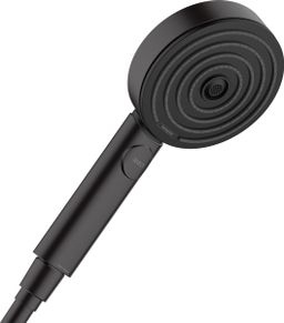 Hansgrohe Ručná sprcha Pulsify Select S 10,5 cm EcoSmart, čierna podložka 24101670