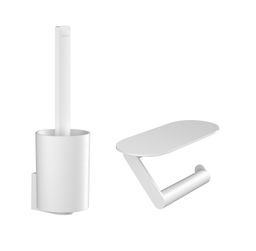 Hansgrohe WC balíček Wallstoris, biela rohož 27969700