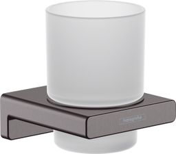 Hansgrohe Držiak na kefky AddStoris, čierny chróm, 41749340