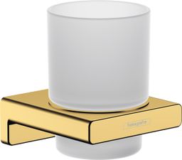 Hansgrohe Držiak na zubné kefky AddStoris, zlatý lesk, 41749990