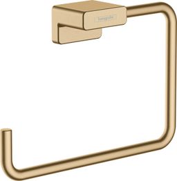 Hansgrohe Držiak na uteráky AddStoris, kruh, brúsený bronz, 41754140