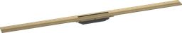 Hansgrohe RainDrain Flex Sprchový žľab 120 cm, kartáčovaný bronz 56047140