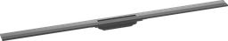 Hansgrohe RainDrain Flex Sprchový žľab 120 cm, kartáčovaný čierny chróm 56047340