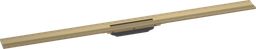 Hansgrohe RainDrain Flex Sprchový žľab 120 cm, na stenu, kartáčovaný bronz 56054140