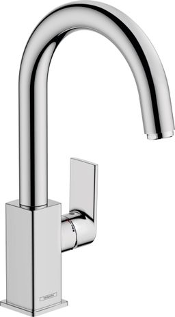 Hansgrohe Umývadlová batéria Vernis Shape s výtokom a otočným ramienkom, chróm 71564000