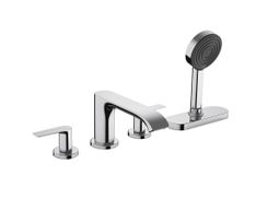 Hansgrohe Vivenis Štvorotvorová vaňová batéria s telesom sBox, chróm 75444000