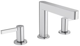 Hansgrohe Trojotvorová umývadlová batéria Finoris s odtokom, chróm 76033000