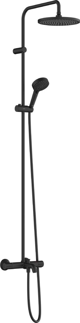 Hansgrohe Vernis Blend Showerpipe 240 sprchový systém s vaňovým termostatom, 2 trysky, matná čierna 26899670
