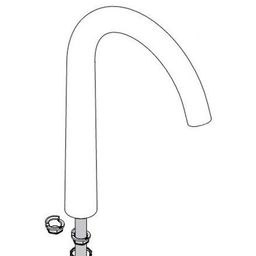 Hansgrohe Náhradné výtokové rameno, chróm 92223000