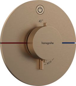 Hansgrohe SprchaSelect Comfort S Termostatická batéria, brúsený bronz 15553140