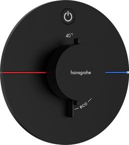 Hansgrohe SprchaSelect Comfort S Termostatická batéria, matná čierna 15553670