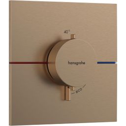 Hansgrohe SprchaSelect Comfort E Termostatická batéria, brúsený bronz 15574140