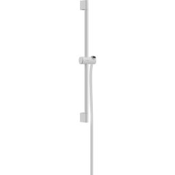 Hansgrohe Unica Sprchová tyč 65 cm so sprchovou hadicou, matná biela 24400700