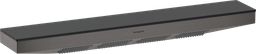 Hansgrohe Rainfinity Sprchová hlavica, 50 cm, 1 tryska s poličkou, brúsený čierny chróm 26243340