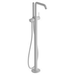 Hansgrohe Voľne stojaca vaňová batéria Tecturis S, matná biela 73440700