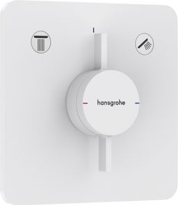 Hansgrohe DuoTurn Q Podomietková batéria dvojcestná, matná biela 75414700