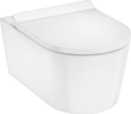 Hansgrohe EluPura S AquaHelix závesné WC so sedadlom SoftClose, biele 61115450
