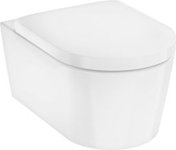 Hansgrohe EluPura S AquaFall závesné WC so sedadlom SoftClose, biele HygieneEffect 62021450