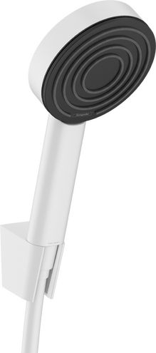 Hansgrohe Pulsify S Vaňový set EcoSmart+ 10,5 cm 1jet s hadicou, biela matná 24307700