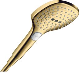 Hansgrohe Raindance Select E Ruční sprcha 3jet, EcoSmart +, zlatá lesk 28729990