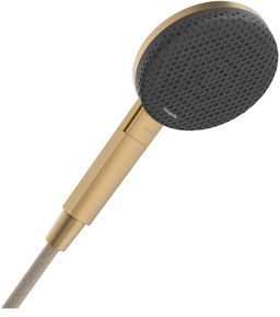 Hansgrohe Raindance Alive Select S EcoSmart +, Ručná sprcha 12,5 cm, 3jet, kartáčovaný bronz 24512140