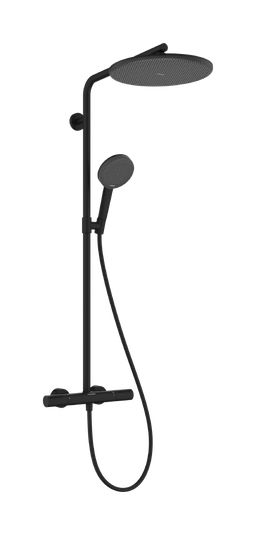 Hansgrohe Raindance Alive S Puro Sprchový systém s termostatom, matná čierna 24592670