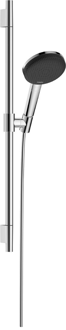 Hansgrohe Raindance Alive Select S, EcoSmart, Sprchová sada so sprchovou tyčou, 65 cm, 3jet, chróm 24602000