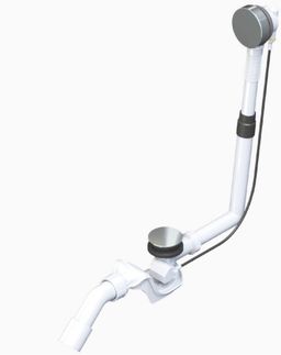 Kaldewei Comfort Level Vanová automatika s Bovdenom, chróm KA4001 - 687772330999