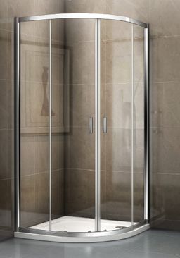 Riho Hamar 2.0 Sprchový kút 90 cm, transparentný GR14200