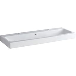 Geberit iCon Umyvadlo 2 otvory pro baterii, 120 cm, KeraTect, 124020600