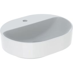 Geberit VariForm Oválne umývadlo 50 x 40 cm bez prepadu, biele 500.776.01.2