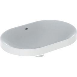 Geberit VariForm Zapustené umývadlo 60 x 40 cm s prepadom, biele 500.728.01.2
