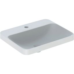 Geberit VariForm Zápustné umývadlo 55 x 45 cm bez prepadu, biele 500.742.01.2