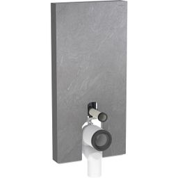 Geberit Modul Monolit pre stojace WC, 101 cm, sklenená bridlica/čierny chróm 131.002.00.5