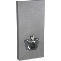 Geberit Monolitický modul pre závesné WC, 101 cm, bridlicové sklo/čierny chróm 131.022.00.5