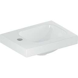 Geberit iCon Light Umývátko otvor pro baterii vlevo, KeraTect, 38 cm, 501.831.00.2