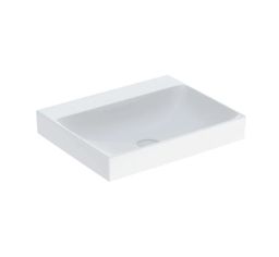 Geberit One Umyvadlo 60x48 cm, bez otvoru, vývod svislý, bílá/KeraTect 505.021.01.1