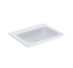 Geberit One Umyvadlo nábytkové 60x48 cm, bez otvoru, vývod svislý, Bílá/KeraTect 505.011.01.1
