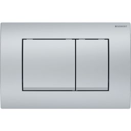 Geberit Delta 30 Ovládacie tlačidlo pre 2 splachovacie množstvá, chróm matný 115.137.46.1