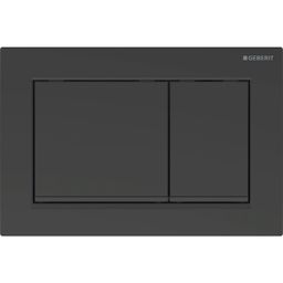 Geberit Omega30 Ovládacie tlačidlo, čierne matné 115.080.16.1