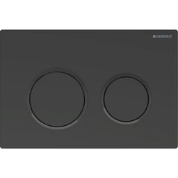 Geberit Omega20 Ovládacie tlačidlo, čierne matné 115.085.16.1