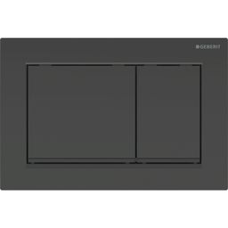 Geberit Omega30 Ovládacie tlačidlo, čierne lesklé 115.080.DW.1