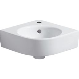 Geberit Selnova Compact Rohové umývadlo 45x39,5 cm, biele 501.519.00.7