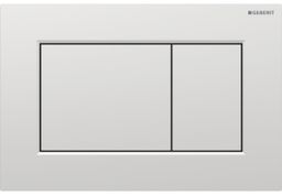 Geberit Sigma01 Square Ovládacie tlačidlo, chróm mat/easy-to-clean 241.876.00.1