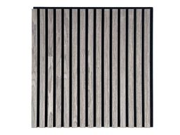 EBS Akustický panel Orechová svetlá dyha 60x60 cm lamely na plsti