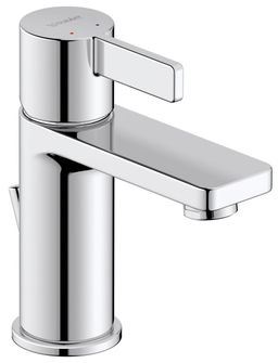 Duravit D-Neo Umývadlová batéria s výtokom ovládanou ťahadlom, chróm DE1010001010