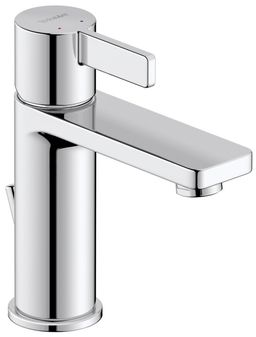 Duravit D-Neo Umývadlová batéria s výtokom ovládanou ťahadlom, chróm DE1020001010