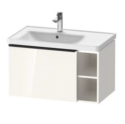 Duravit D-Neo Skrinka pod umývadlo 78,4 cm, ľavá, vysoký lesk DE425802222