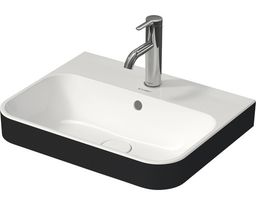 Duravit Happy D.2 Umývadlo 50 x 40 cm, biela/antracitová 2360506100
