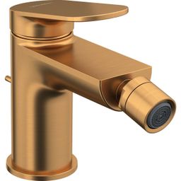 Duravit Wave Bidetová batéria s výpusťou, brúsený bronz WA2400001004